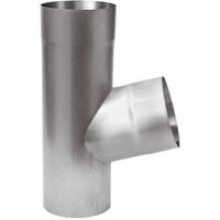 GRÖMO ALU Rohrabzweig ALUMINIUM 72° ø100/80, 84972