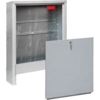 Roth Verteilerschrank verzinkt Größe 0 Aufputz 560mm B, 705-760mm H, 140mm T 1135000248
