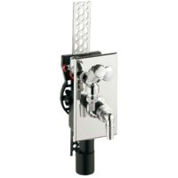 PE Unterputz-Siphon UP-Siphon senkrecht DN40/50 Geräteventil