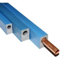Armacell Tubolit DHS Quadra 15/25 für 15mm Rohr 1m Rohrisolierung Isolierung blau 15x25mm viereckig