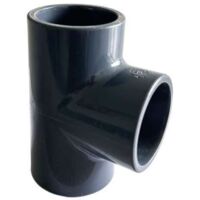 Georg Fischer PVC U Kunststoff T-Stück 90° 3 Muffen DN 50 721200110