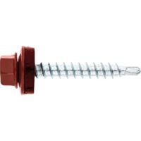 Twistec® Colorhead 6Kt-Bohrschraube 4,8X20 RAL 9010 Reinweiß 100St./Pck
