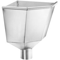 GRÖMO® Zink Wasserfangkasten ø120 Inneneck 390x340x340, 63985