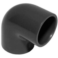 Georg Fischer PVC U Kunststoff Winkel grau 90° DN 50 721100110