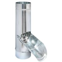 GRÖMO ZINK Regenwasserklappe ø100mm aus TITANZINK mit Griffmulde und Edelstahlsieb, 63528