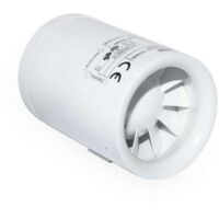 Blauberg Rohrventilator Ducto 100 T mit 110 m³/h Fördervolumen mit Nachlaufschalter 8030512