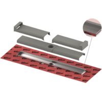TECEdrainline-Evo, Duschrinne, mit Wandfliesenauflage, 800 mm 600803
