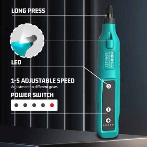 Outil Rotatif Sans Fil Kit D'outil Rotatif Électrique Outil Multifonction Sans F