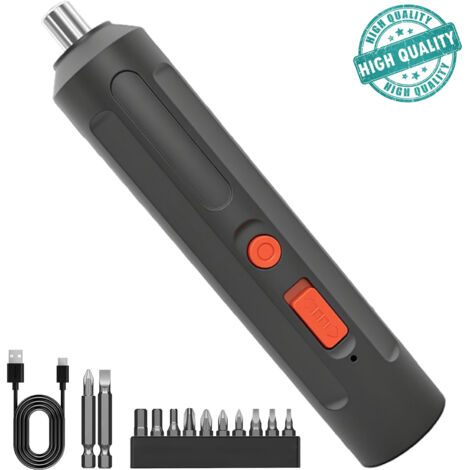 Tournevis électrique sans fil 5V, réglage de couple jusqu'à 300 tr/min (1/5)
