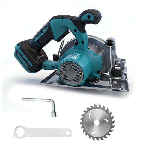 12,7 cm (5 Zoll) Kreissäge, Motor aus reinem Kupfer, elektrische Kreissäge, einstellbarer Schnittwinkel von 0° bis 90°, Einhand-Gehrungsschnitt, 6.200 U/min, Akku nicht im Lieferumfang enthalten (1/5)