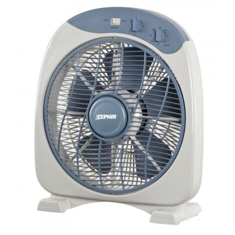 Ventilatore box zephir ph134b 12 pollici con timer e 3 velocità