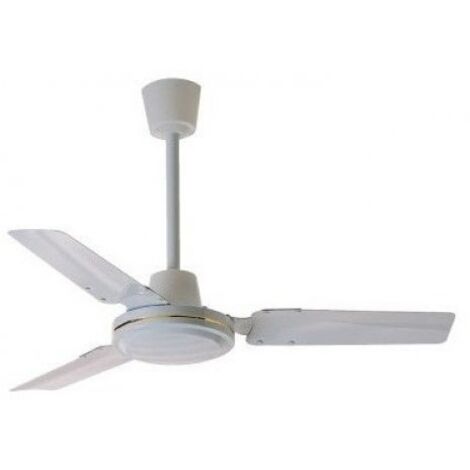 Ventilatore da soffitto 3 pale Zephir zfs8120               ø120cm bianco senza luce
