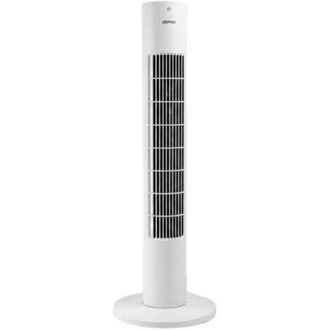 Ventilatore a torretta babylon2 bianco 60w con telecomando