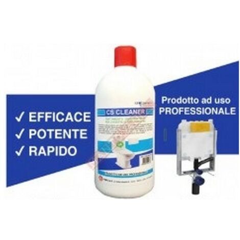 CS CLEANER 1 Lt, trattamento disincrostante per cassette di risciacquo WC CSW.000.505 (1/4)