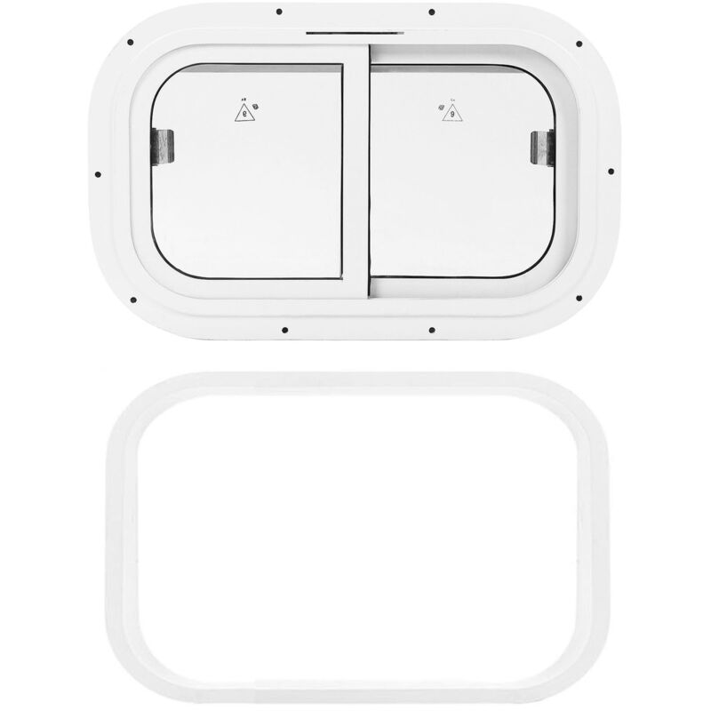 Rond, Ouvrant de 8,5 Pouces, Yacht, Trou de Port de Fenêtre de Remplacement de Bateau, Fenêtre de de Trappe de Pont Blanche, ABS, Verre Trempé Rond, Ouvrant de 8,5 Pouces, Yacht, Trou de Port de Fenêtre de Remplacement de Bateau, Fenêtre de de Trappe de Pont Blanche, ABS, Verre Trempé