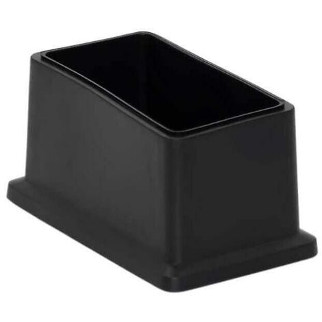 Ersandy – Lot de 8 embouts rectangulaires en PVC souple – Protection du sol 25 x 50 mm – Réduit le bruit et évite les rayures (1/3)