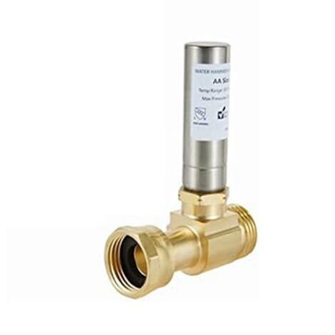 Tlily – Éliminateur de coups de bélier en acier inoxydable S-241 – Filetage mâle 3/4 pouces – Installation horizontale ou verticale – Pression 250 PSI