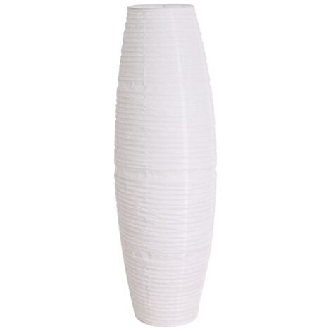 Tlily – Lampadaire en papier de riz – Abat-jour blanc – Éclairage diffus pour salon – Installation simple et ambiance chaleureuse (1/5)