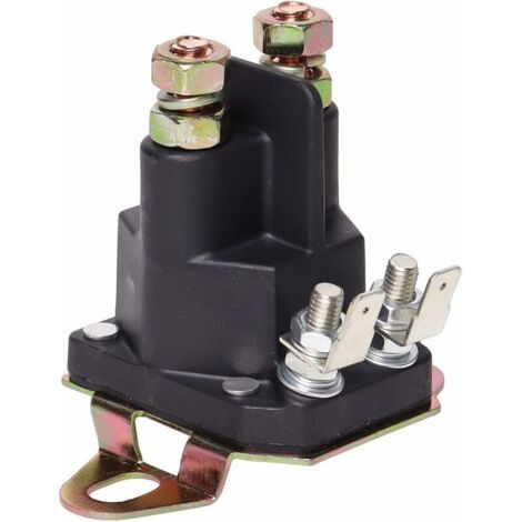 CHOYCLIT Relais Solénoïde Demarreur Compatible avec Briggs & Stratton Hus qvarna Poulan AYP 145673 146154 12V