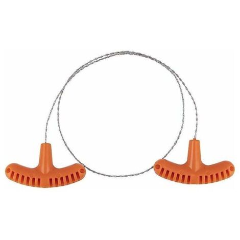 Debuns – Scie à fil coupe tube PVC – Précision de coupe nette – Poignée ergonomique pour accès difficile – Outil plomberie professionnel