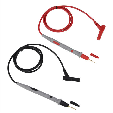 GARRYFIZH Sonde multimètre de sécurité CAT.III de haute qualité, fils de test, 1000V 20A 35,43 pouces numérique pour