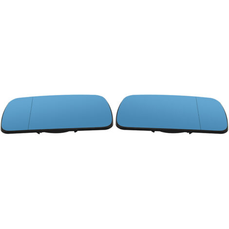 GARRYFIZH Paire de rétroviseurs bleus de rechange pour modèles E46 (02.1998-03.2005) et E39 (1995-2000). (1/5)