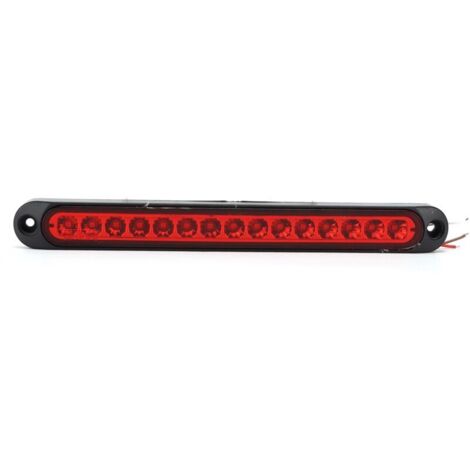Feu arrière de freinage à 15LED 10V-30V, étanche IP67, adapté aux camions, remorques de bateaux semi-cargos, rouge,de DEBUNS (1/5)