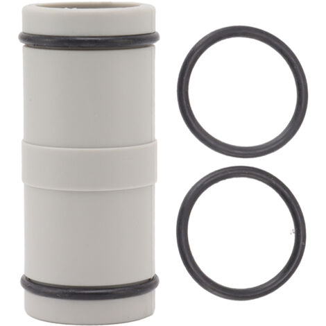 Adaptateur de tuyau de piscine Raccord droit de 3,1 cm à 3,1 cm pour tuyau de piscine, vanne plongeante,de DEBUNS (1/5)