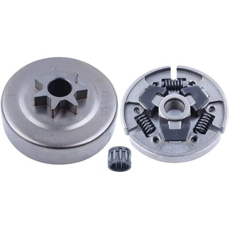 325" 7 Dents Tambour d'embrayage Pignon de chaîne Kit de roulement de Cage de Jante pour Stihl MS250 MS230 MS210 025 023 021 Pièces de tronçonneuse (1/5)