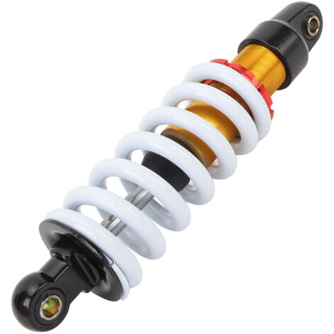 GARRYFIZH Amortisseur moto 260 mm, diamètre ressort 11 mm, amortissement réglable, convient aux motos tout-terrain de 50 cc à 150 cc, VTT, quads, karts, scooters (1/5)