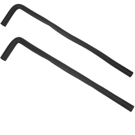 Jeffergarden 2 pièces tuyau de chauffage d'échange 90 degrés Kit de tuyau de chauffage moulé adapté pour Chevrolet série LS moteur 5/8in 3/4in ID (1/5)