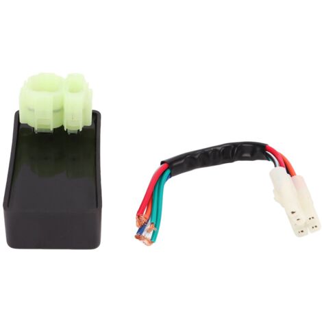 Jeffergarden Module de Commande D'allumage CDI Boîtier de Module CDI D'allumage avec Harnais 30410 HM3 000 Remplacement pour TRX300EX TRX300EXN ATV (1/5)