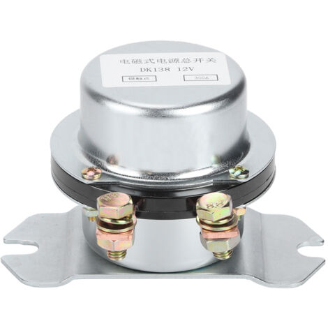 Jeffergarden Relais de commutateur de puissance totale de voiture 12V 300A, relais de pelle DK138 pour véhicules de machines de Construction (1/5)