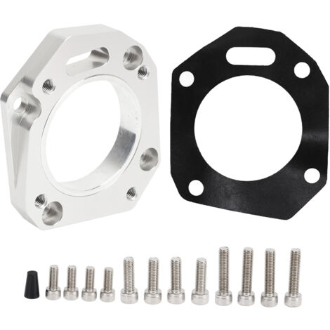 Jeffergarden Adaptateur de corps de papillon double anodisé remplacement de bride de collecteur RBC RRC pour moteur Acura K20 K24 (1/5)