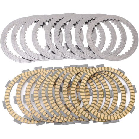 Jeffergarden Kit de plaques de disque de Friction d'embrayage de moto 22201 166 000 pour VFR400R NC30 1989 – 1992 (1/5)