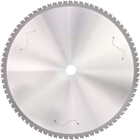 GARRYFIZH Lame de scie circulaire Disque de coupe en métal 80T Acier rapide 355 x 2,6 x 2,0 x 25,4 mm (1/5)
