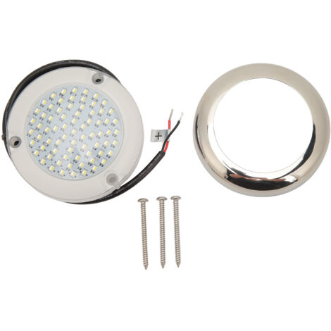 Jeffergarden Lumière sous-Marine DC 12V, Angle de 135 °, étanche IP68, queue intérieure d'eau de mer, lampe dme de piscine (1/5)