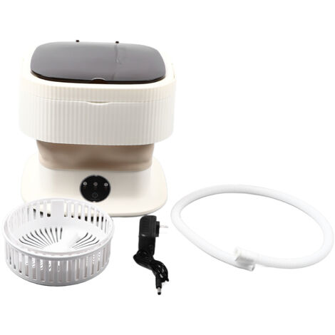 GARRYFIZH Machine à laver pliable et portable de 10 L pour vêtements de bébé, sous-vêtements et chaussettes. (1/5)