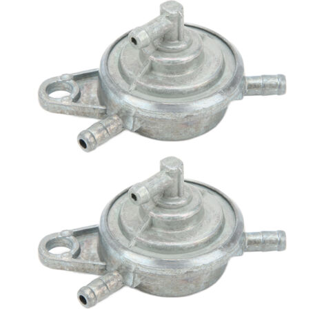 Jeffergarden Pompe à Carburant Sous Vide Petcock, 2 Pièces de Rechange en Alliage D'aluminium pour GY6 150cc 200cc 250cc ATV Scooter Go Karts (1/5)