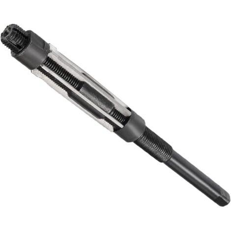 17-19mm Réglable Main Actionné Alésoir x 1 Pièce Haute Vitesse Acier 6 Droite Flûte pour Alésage Métal Pièces, [H8] (1/4)