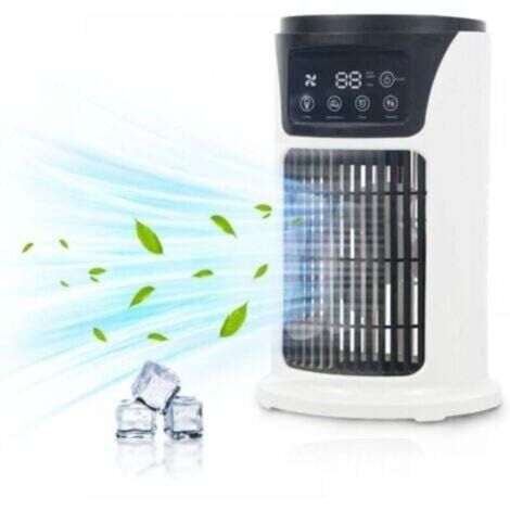 Ventilateur climatiseur portable, mini climatiseur portable personnel, ventilateur de bur (1/4)