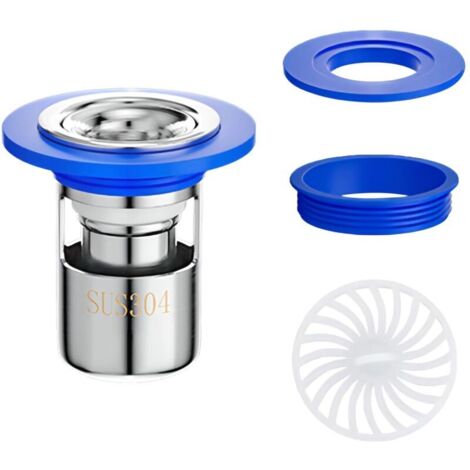 1 Pièces Anti Odeur pour Sol de Douche, Siphon de Sol, Clapet Anti-Retour pour Évier de Douche, Drain de Plancher, 38mm (1/4)