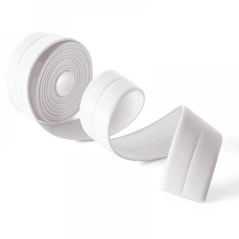 Plinthe Souple Autoadhésive 6mm x 3.2m, Plainte Adhesive PVC, Plinthe Adhesive - Angle Plinthe Cuisine- Convient pour la Cuisine et la Salle de Bain