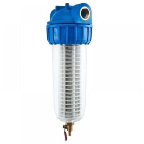 Filter Booster Long Gardening Pump - Waterline Filter High Pressure Washer Filtration with Drain (1/3)