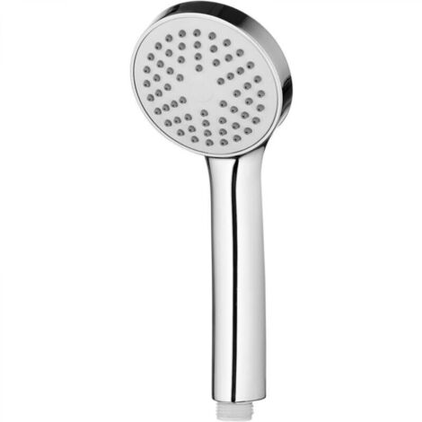 Pommeau de douche à économie de pression - Pommeau de douche universel 1/2 pouce, facile à installer et à nettoyer, pommeau de douche (diamètre : 83 mm), chrome (1/4)