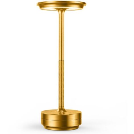 Lampe de table sans fil, mini lampe de chevet USB à piles rechargeables 2600 mAh LED 3 niveaux de luminosité Lampes sans fil (1/4)