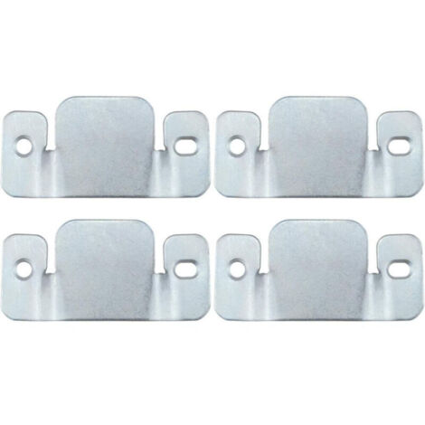 4 Pcs Connecteur de Canapé avec Vis, Fixation Canape Universels en Métal pour Canapé Sectionnel (1/4)