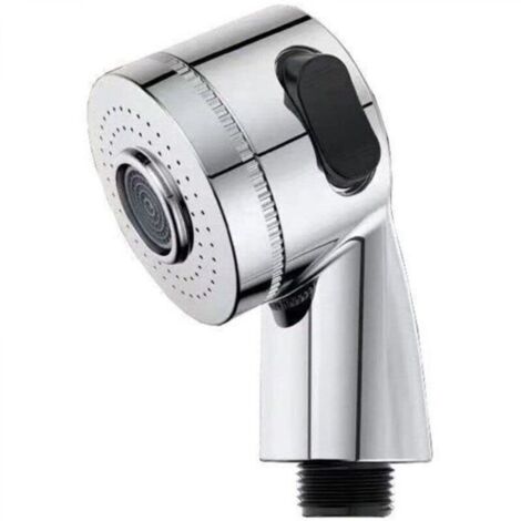 Pommeau de douche de salon, buse de lavabo à shampoing, tuyau de pulvérisation de buse de salle de bain, bouton de commande latéral (1/4)