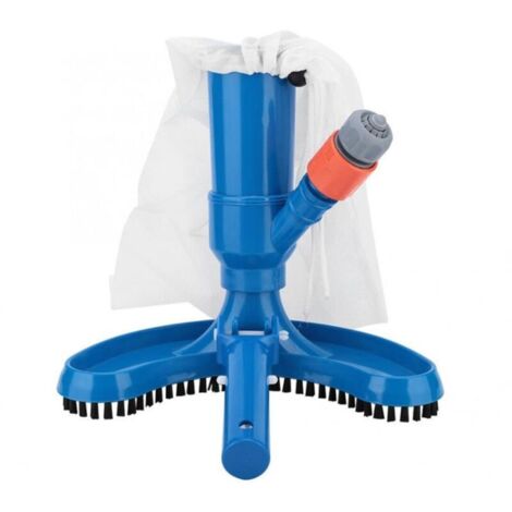 Aspirateur Piscine Nettoyage Brosse Portable Balai Piscine Batterie Étang Fontaine Fontaine Aspirateur Brosse Cleaner Outil De Nettoyage (1/4)