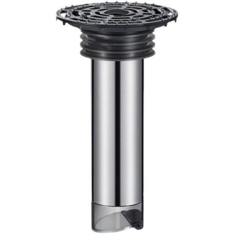 Attrape-cheveux, noyau de siphon de sol pour tuyau d'égout, noyau de siphon en acier inoxydable à fermeture magnétique, kit de siphon de sol étendu (1/4)